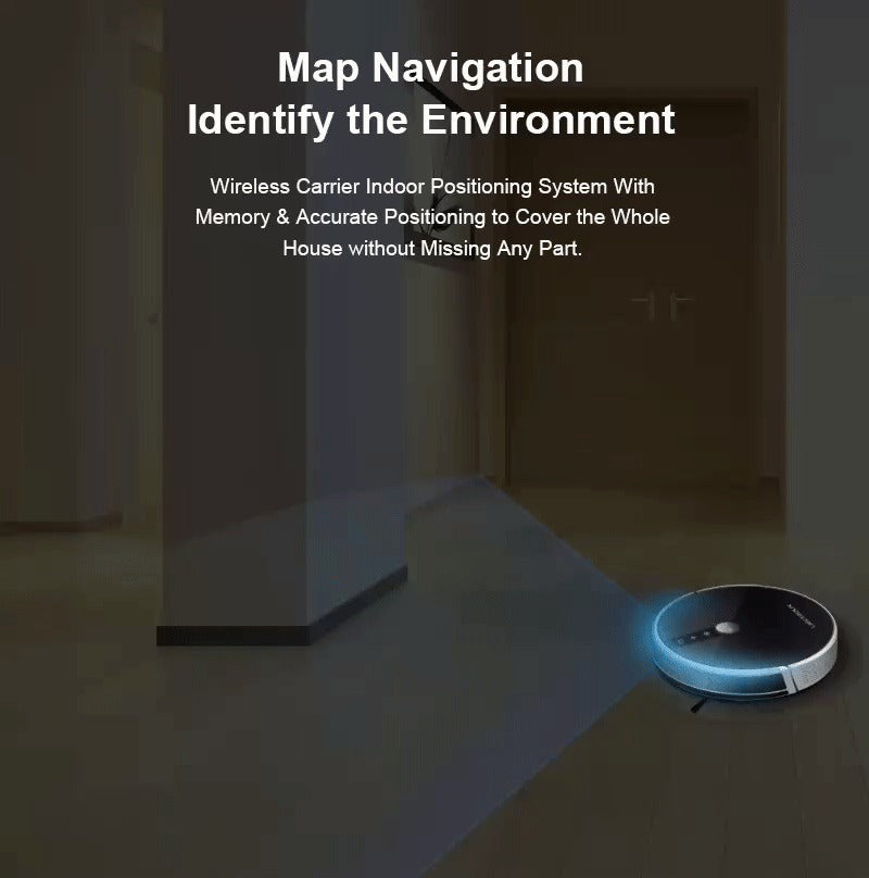NoorAura™Smart Robotic Vacuum Cleaner