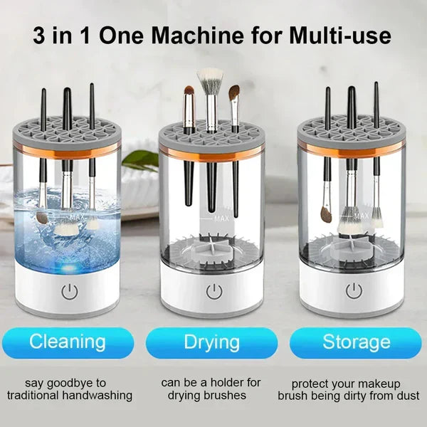 NoorAura™ Makeup Brush Cleaner – منظف فرش المكياج