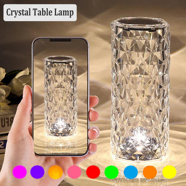 NoorAura™LED Crystal Table Lamp