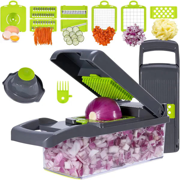 NoorAura™ Multifunctional Vegetable Slicer