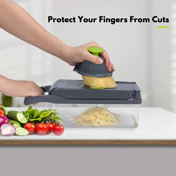 NoorAura™ Multifunctional Vegetable Slicer