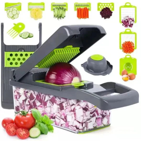 NoorAura™ Multifunctional Vegetable Slicer